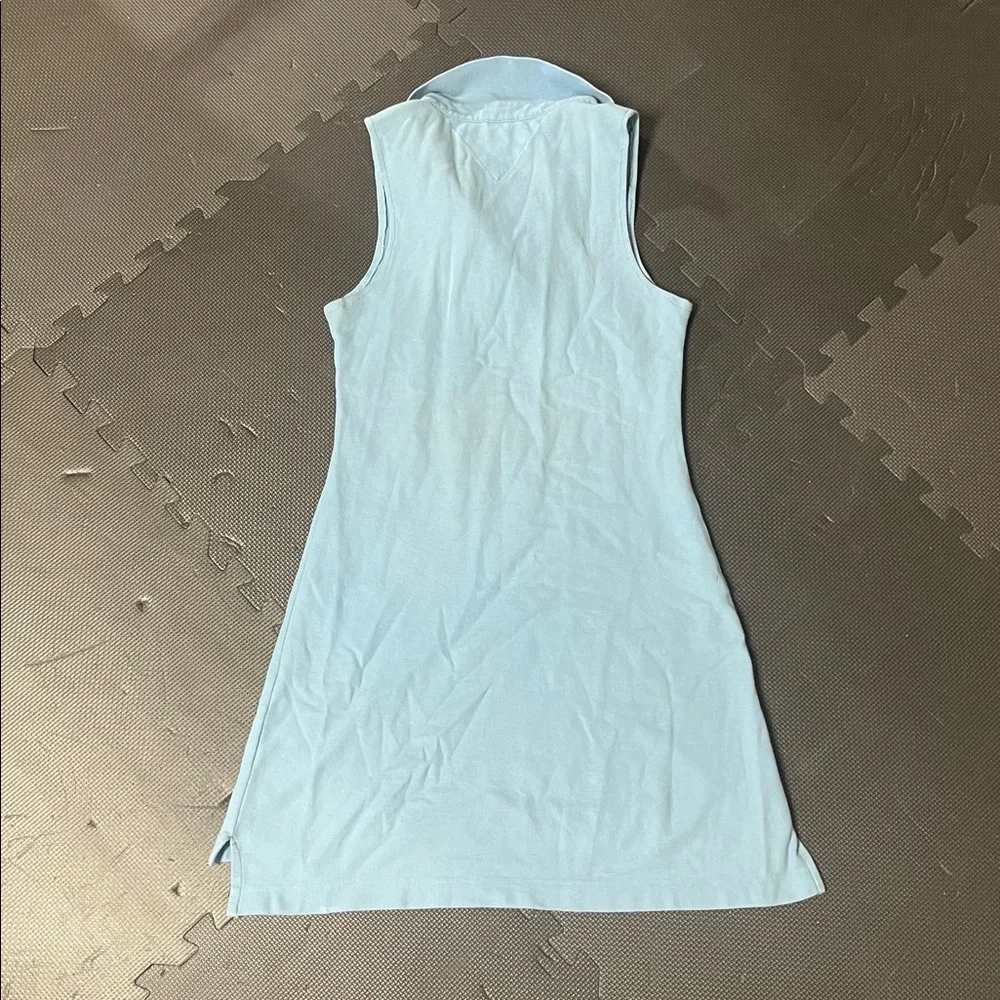 Tommy Hilfiger Sky Blue Sleeveless Dress - Picture 3 of 4